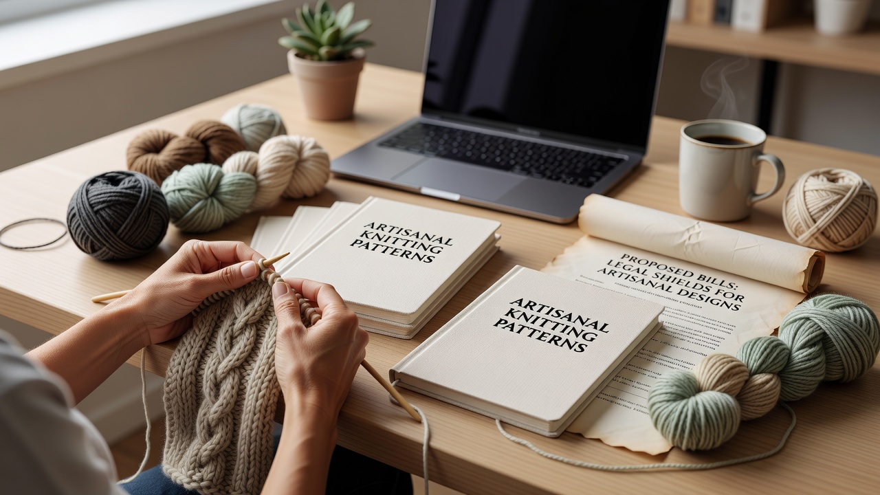 Artisanal Knitting Patterns Face New Legal Shields as Proposed Bills Target Commercial Copycats